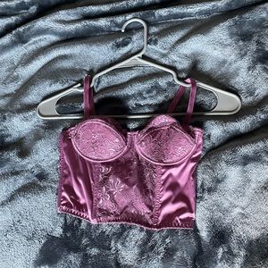 Urban outfitters corset pink top size XS